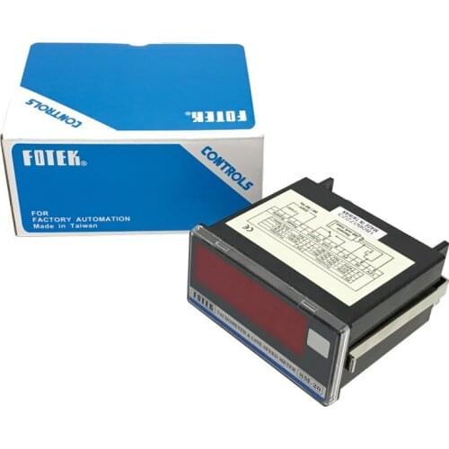 Fotek 4 digital tachometer SM-20 4 Line Speed Meter For industrial