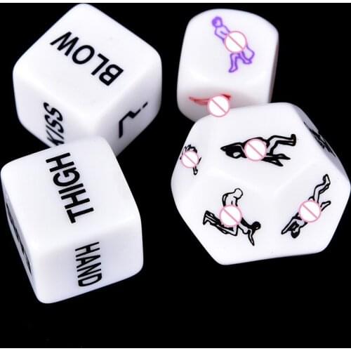 Adult Erotic Dice Game Toy Intimates Accessories Sex Party Fun Adult Couple Glow In The Dark Luminous Glow Props Party Gifts