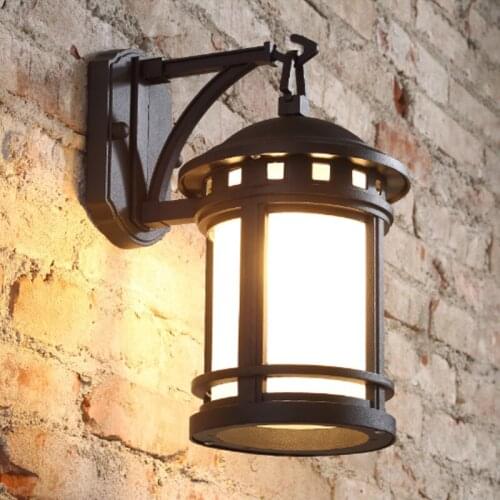 European style outdoor wall lamp waterproof courtyard lighting original outdoor lighting balcony wall corridor stair wall light