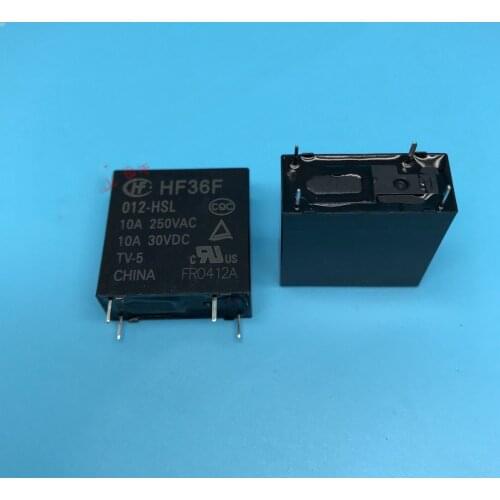 JZC-36F-012-HSL HF36F-012-HSL 10A 250VAC relays