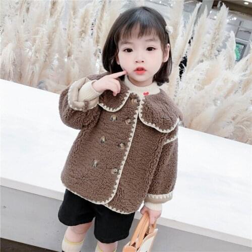 Popodion Girls' Jackets New Childrens Coat Winter Clothes CHD20369