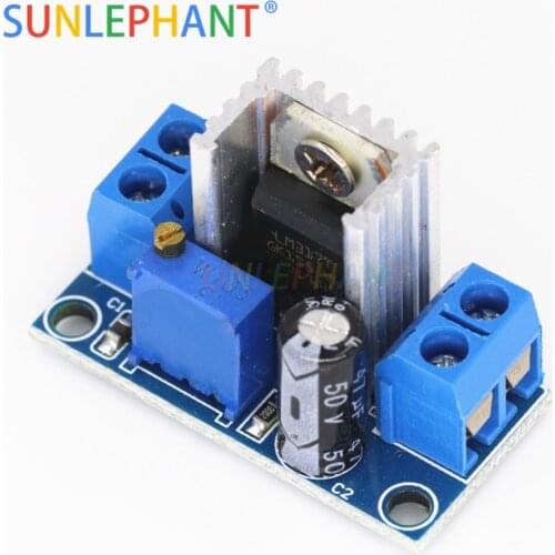LM317 DC-DC Converter Buck Step Down Circuit Board Module Linear Regulator LM317 Adjustable Voltage Regulator Power Supply