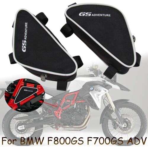 Motorcycle Accessories Waterproof Bag Frame Crash Bars Placement Bag For BMW F800GS F700GS Adventure F 800GS F 700GS ADV