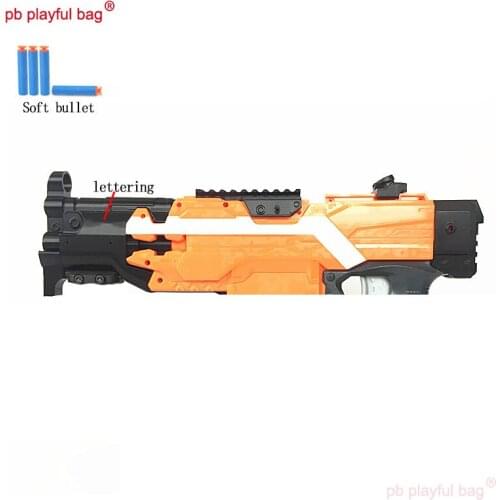PB Playful bag Outdoor sports adult toy mp5-f giant god front tube kit soft bullet gun 3D printing material accessories QG15