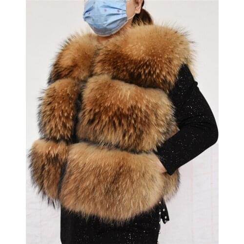Saidengqiuli Women's Fur Vests