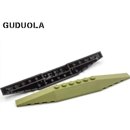 Guduola Special Bricks With Slope Wedge 2 x 16 Triple (30382) MOC Brick Building Block DIY Educational Toys Parts 5pcs/LOT