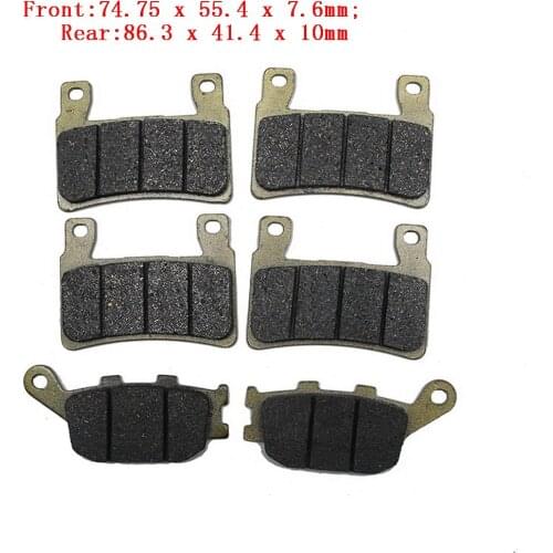 4 Pieces Brake Pads For CBR 600 F4 F4i CBR900 CBR929 CBR954