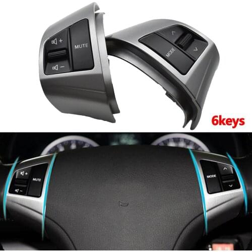 Top quality Bluetooth Call Modified Multi Functional Steering Wheel Switch Button 6keys & 8keys For Hyundai Elantra HD 2008-2010