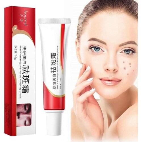 20ml Whitening Cream Fades Spots Face Cream Acne Treatment Repair Oil Control Shrink Pores Scar Whitening Moisturizer Skin Care