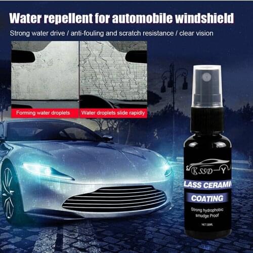 30/50ml Automobile Windshield Waterproof Rainproof Coating Spray Car Accessories Car Window Glass Cleaner Cleaning Tools