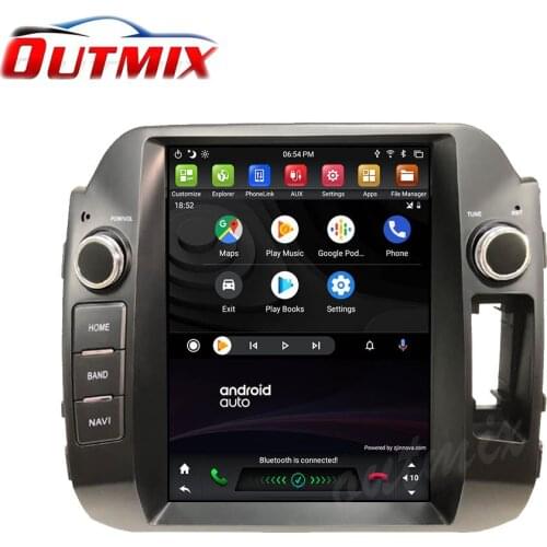 DSP Tesla Style Android 9.0 4+128GB Car Radio GPS Navigation For Kia Sportage 2011-2016 Auto Multimedia Player Stereo Head Unit