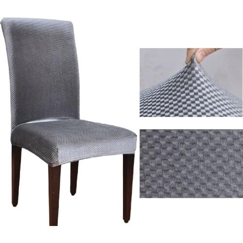 Velvet Fashion Design Universal Elastic chair cover dining housse de chaise office computer couverture chaise cubresillas