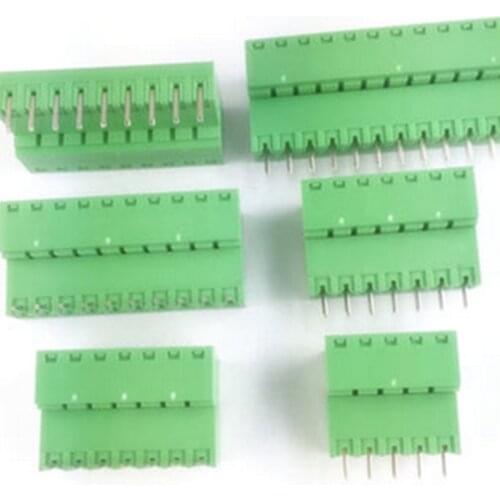 Free shipping 100PCS Pluggable PCB Terminal Blocks KEFA / KF / MG 2EDG 5.08mm pitch -6P looper