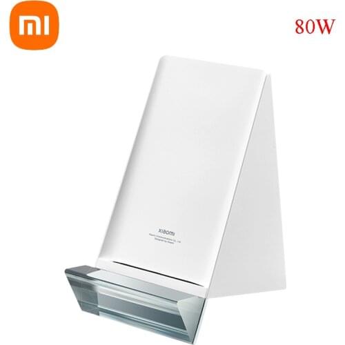 Xiaomi 80W MAX Wireless Charger Stand Smart Temperature Control Vertical Charging Base With Cable Fast Charge For Xiaomi 11 pro