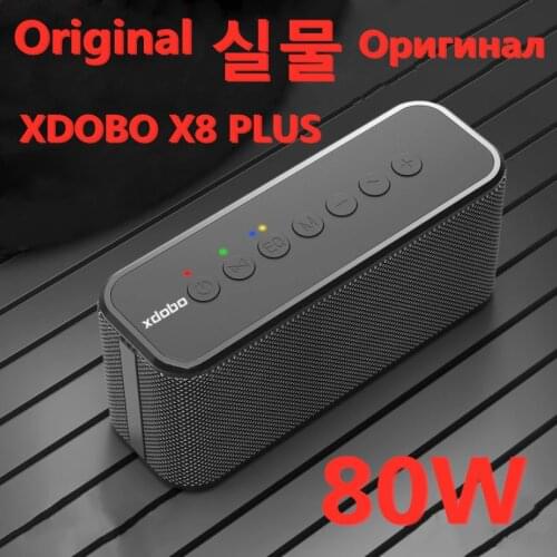 XDOBO X8 Plus 80W Wireless Bluetooth Speakers TWS With Strong Deep Bass Subwoofer 10040mAh Four-cell Power Bank function 360