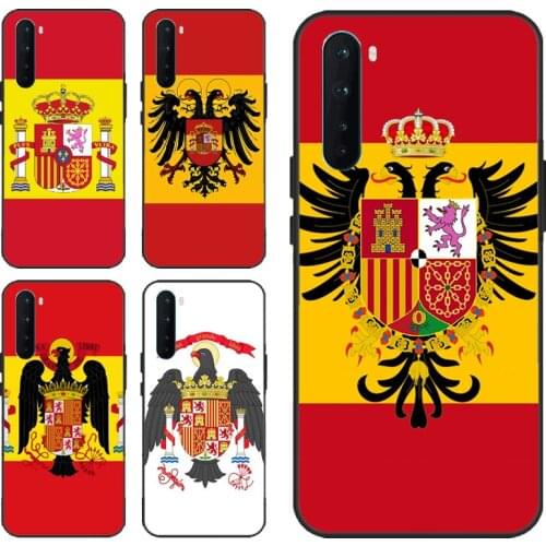 Spain Flag Coat of Arms Case For Oneplus 8 9 Pro 8T Nord 9R Cover For OPPO Realme GT Neo C3 C11 C21 Q3 6 7 8 Pro