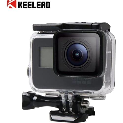 KEELEAD for Gopro Hero 7 6 5 Accessories Waterproof Protection Housing Case Diving 45M Protective For Gopro Hero 6 5 Camera