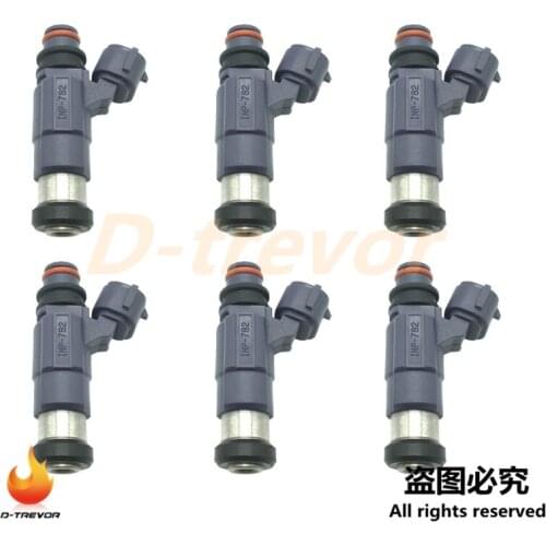 Set of 6 Fuel Injectors INP-782 Injection Nozzle For Mazda Protege 2001-2003 1.6L 2.0L INP782