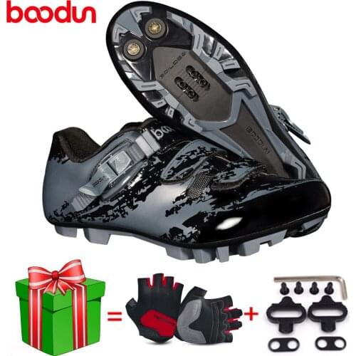 Boodun Mountain Bike Shoes Men Women Cycling Sneakers MTB Fashion SPD Trainers OutdoorSelf-locking Sport Bicycle Bicicleta