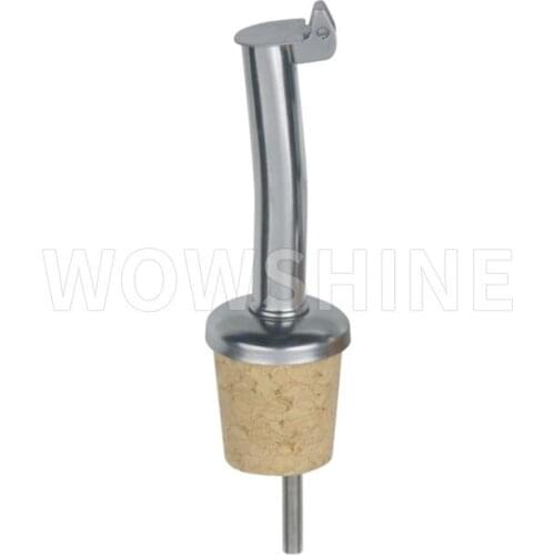 NEW FREE SHIPPING 100pcs/lot wine pourer oil pourer food grade cork pourers stainless steel 304 bottle pourer with silver cap