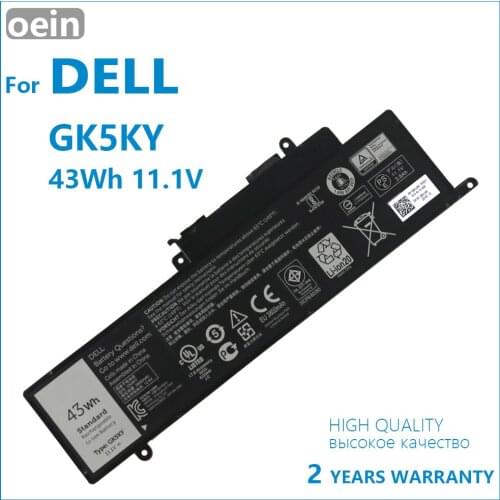 Oein Genuine GK5KY Laptop Battery For DELL Inspiron 13" 7000 Series 7347 7348 7352 7353 7359 11" 3147 3148 15" 7558 04K8YH 43WH