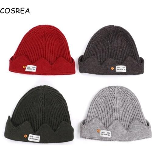 Wholesale 1 PCS Jughead Jones Riverdale Cap Cosplay Winter Warm Beanie Skullies Crown Knitted Hat South Side Serpents Riverdale