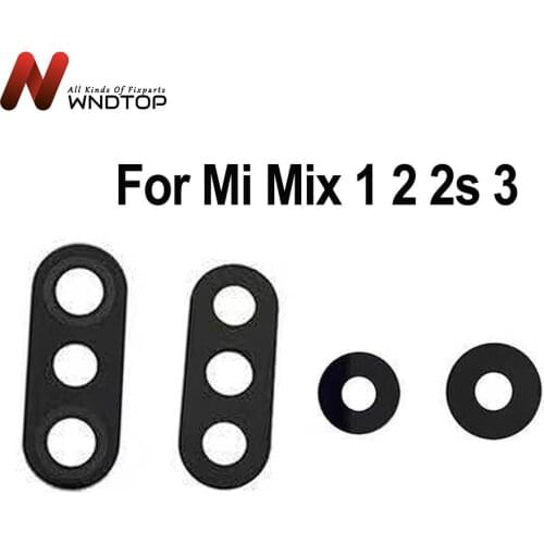 Original Rear Back Camera Lens Glass For Xiaomi Mi Mix 1 2 3 Camera Lens Max Camera Lens Glass Mix 2s Camera Lens