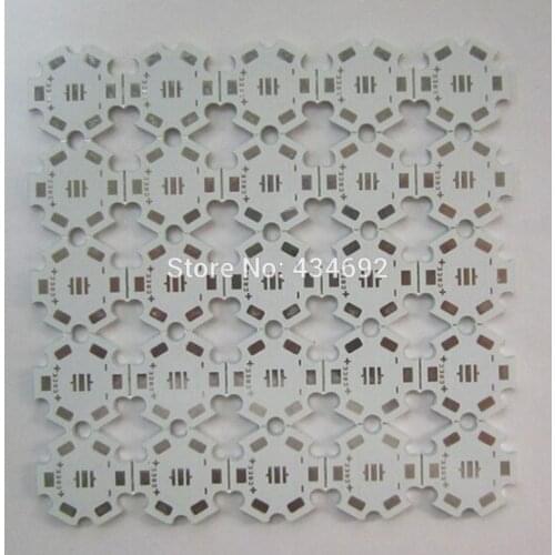 Professional Black CREE XML T5 T6 U2LED PCB Aluminum base plate Circuit board 20mm Diameter For DIY LED Torch Light 25PCS/LOT