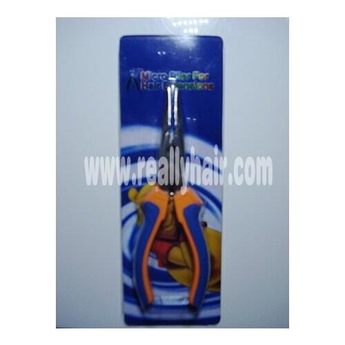 Hair extension tongers