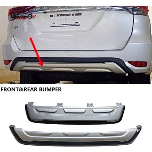 Citycarauto exterior auto front bumpers fit for fortuner front rear bumpers 2015-2018 car