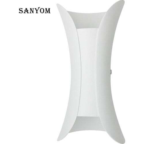 10W Led Wall Lamp European Style Creative Aluminum Waterproof Wall Lamp Indoor Outdoor Courtyard Exterior Wall Decoration Lamp