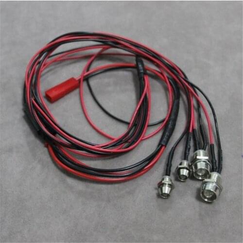 LED Lamp Headlight Taillight Light Kit for 1/18 Wltoys A949 A959 A969 A979 A959-b A969-B A979-b K929-b RC Car Accessories