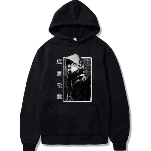 Tokyo Ghoul Hoodies Mens Hoodies Daily Casual Top Male Pullovers Men Clothes Women Harajuku Oversized Hoodies