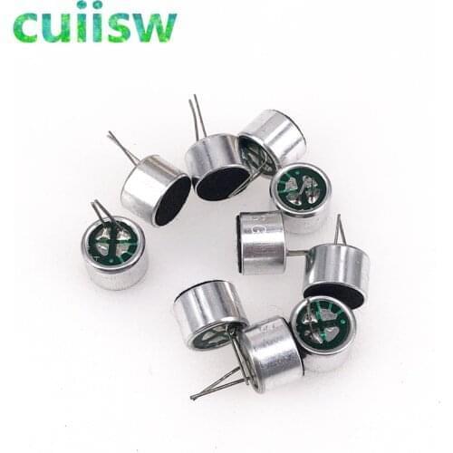 10PCS/LOT 9x7mm 9767 Microphone Electret Microphone with 2 pin pick-up