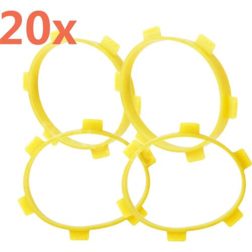 20pcs 85mm*10mm RC Stick Tire Ring For Tire Glue/ Gluing Bands Fit 1/8 buggy 1/10 Short-Course Scale Model Remote Control Car
