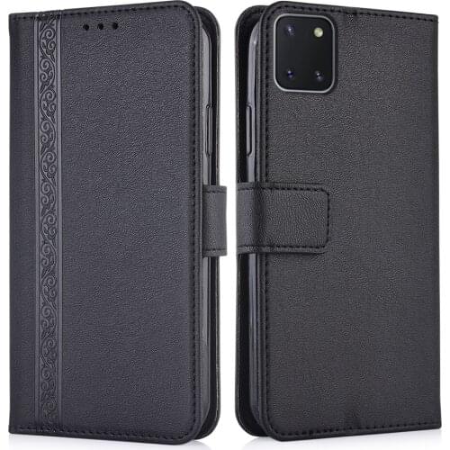 3d Embossed Leather Case for Samsung Galaxy Note10 Lite N770 N770F SM-N770F 6.7'' Back Cover for Samsung Note10 Lite Wallet Case
