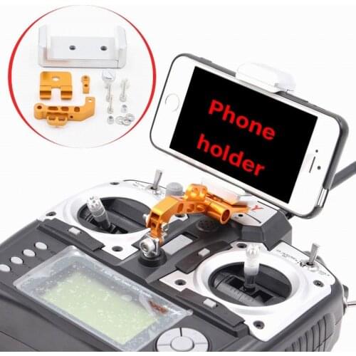 1Set FPV drone accessory remote control dedicated mobile phone holder suitable for wfly futaba FlySky FS-i6