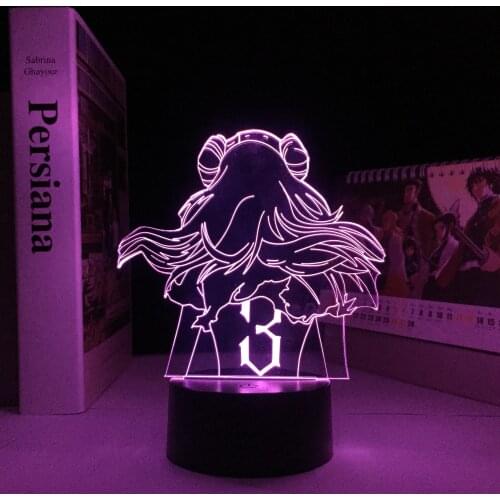 Anime 3d Lamp Bleach Neliel Tu Oderschvank for Bedroom Decor Nightlight Cool Birthday Gift Acrylic Led Night Light Bleach