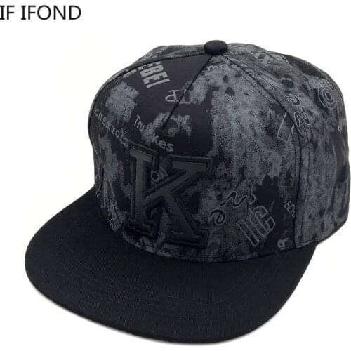 Cotton Retro snapback cap mens flat brim baseball cap hip hop hats Gorras for boys and girls