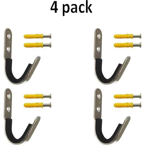 AUXPhome 4 Piece Wall Display Sword Rack Sword Holder Sword Stand Sword Bracket Hanger Hanging Hooks for Wall mounting - Holds T