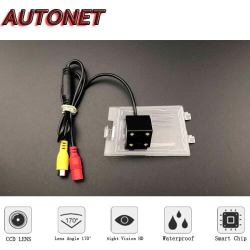 AUTONET Backup Rear View camera For Jeep Compass Liberty Grand Cherokee Patriot 2013 2014 2015 license plate camera