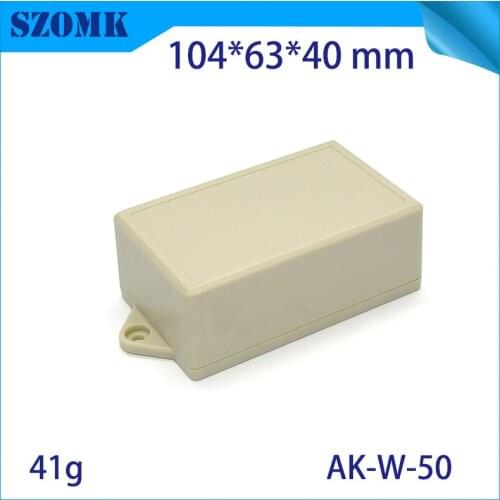 1 piece abs plastic box diy design 104x63x40 mm plastic electronics project box enclosure case diy wall mounting junction box