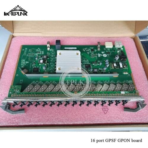 Best Selling HUA WEI GPSF 16port C++ GPON service board for MA5800 series GPON OLT with 16 ports high quality C++ SFP modules