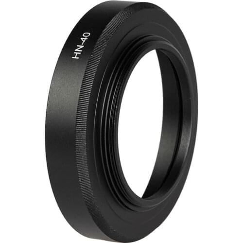 K92F Metal Screw-in Lens Hood for -Nikon Z DX 16-50mm f/3.5-6.3 VR, Replace HN-40 Lense Hood, Compatible with 46mm