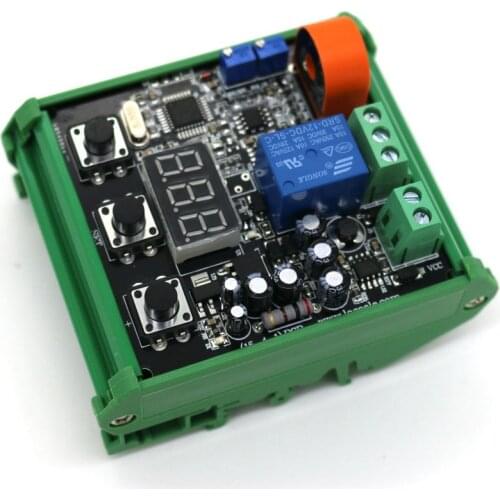 AC detection current sensor module AC 5A/10A upper and lower limit alarm settings