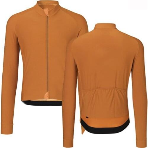 Men Winter Mens Cycling Jersey Long Sleeves Fit Comfortable Sun-Protective Road Bike Tops MTB Jerseys Plus Size Cycling Clothing