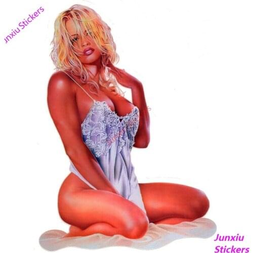 Girls Stripper Thick Boots Bikini Car Stickers for SUV Camper Creative Sticker Motorcycle Scratch-Proof Exterior Decor KK13cm