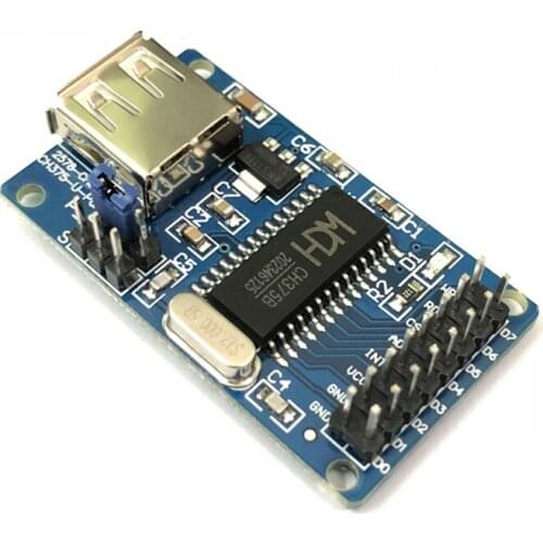 NEW 1pcs CH375B U-DISK Read Write Module USB interface communication SPI interface