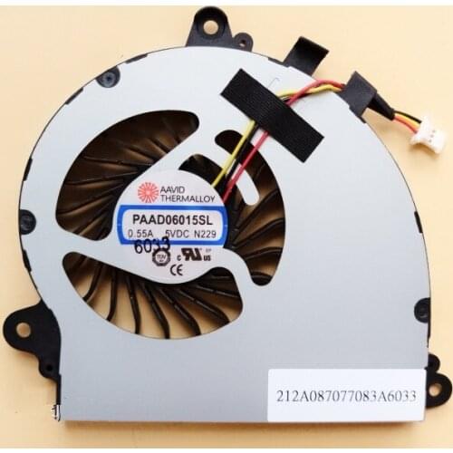 SSEA New CPU Cooling Fan for MSI GS70 GS72 MS-1771 MS-1773 CPU Fan PAAD06015SL N229