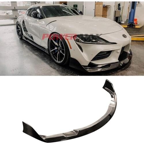 For Toyota GR Supra A90 A91 MK5 AG Style Front Lip Spoiler Carbon Fiber Front Splitter